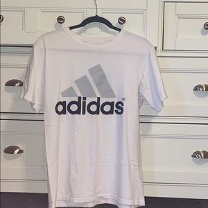 white adidas  Tshirt